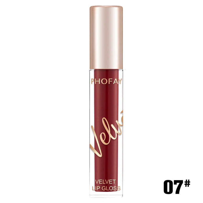 PHOFAY Velvet Lip Gloss 07