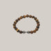Tiger's Eye Dumbbell Bracelet Black