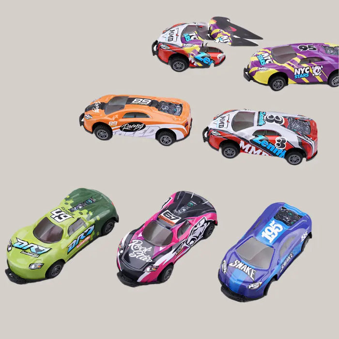 1:36 Scale Catapult Toy Car – 9 cm, 5 Colors 5metal impact catapult car r