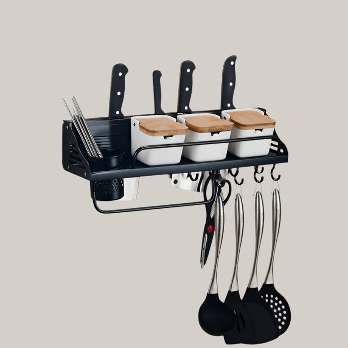 Anodized Aluminum Wall-Mounted Kitchen Storage Rack 5style 50cn