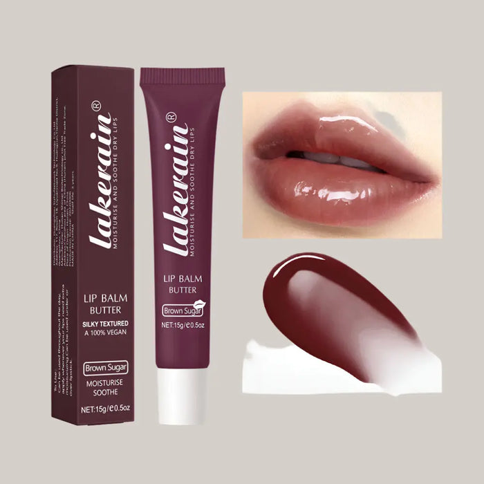 Water-Light Butter Lip Balm, Single or 3-Pack Brown Sugar