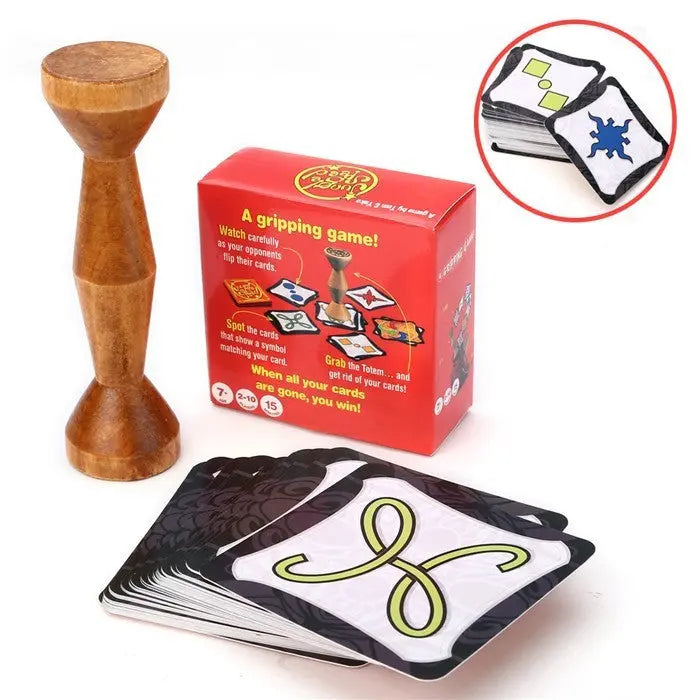 Totem Reaction Party Card Game – 80 Cards Photo Color