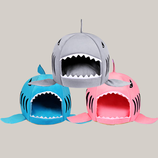 Shark Shape Pet Dog Cat Bed