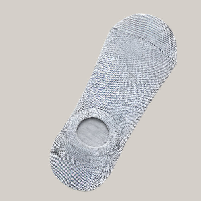 Socks Men And Women Solid Color Boat Socks