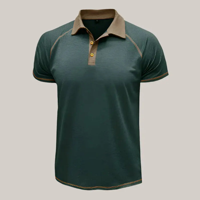 POLO Bottoming Shirt Men Clothing Green