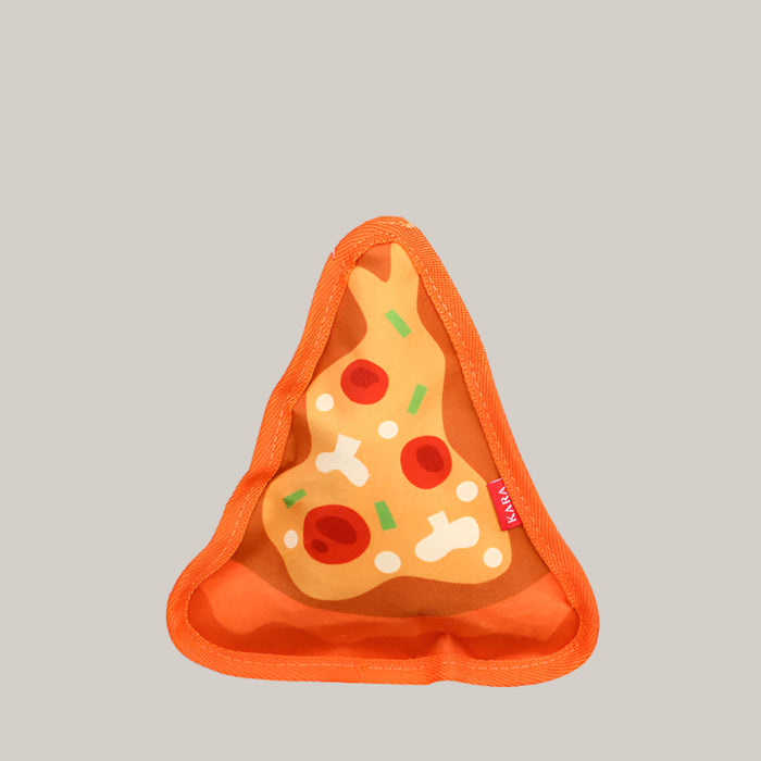 Stuffing-Free Dog Toy Pizza
