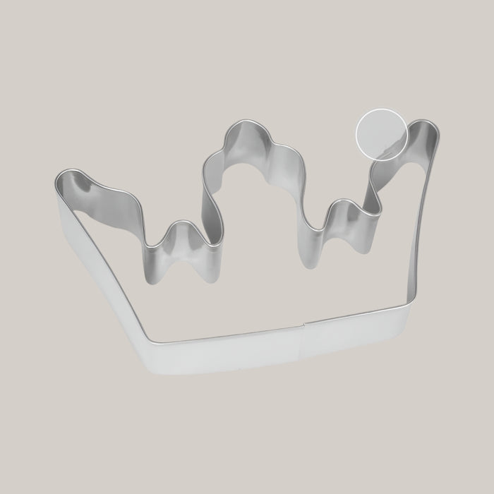 Stainless Steel Crown Cookie and Fondant Cutter