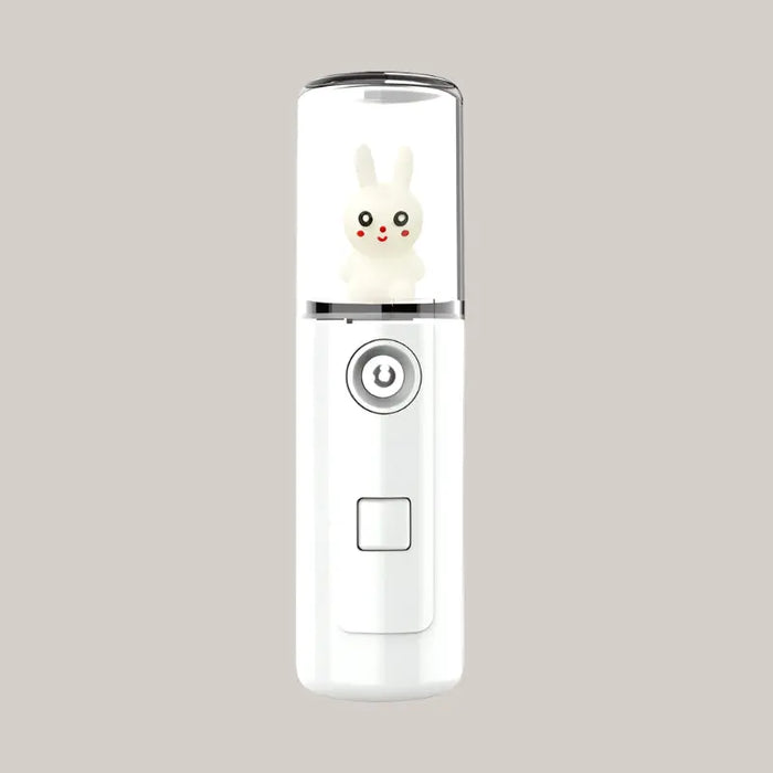 Cartoon Doll USB Facial Mister – 4 Colors White USB