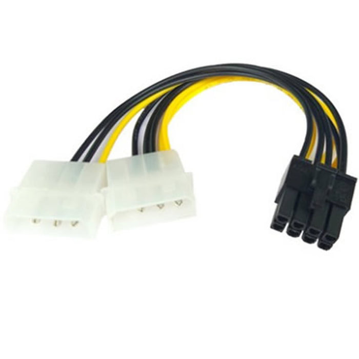 8P To 4P Power Cord For Graphics Card
