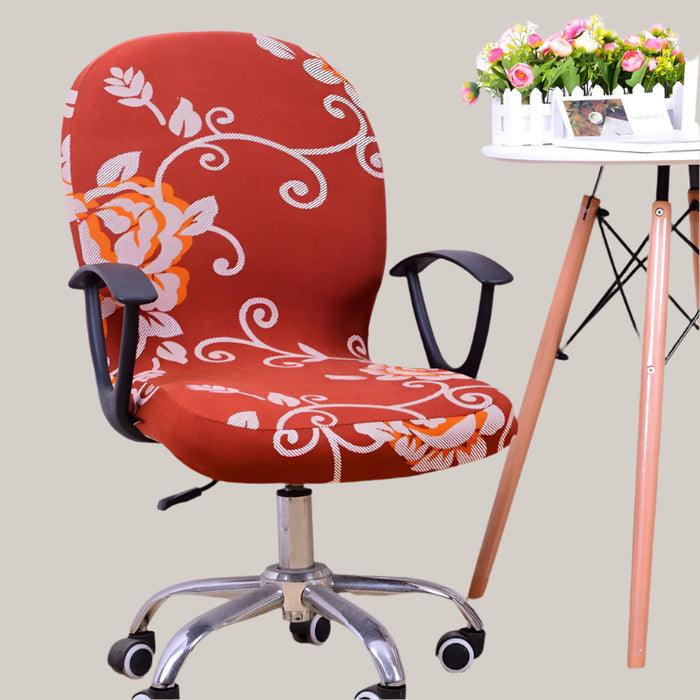 Protective Computer Chair Cover Rose Default