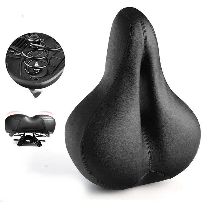 Bicycle Saddle – 3 Styles, 5 Colors Black A