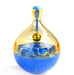 Interactive Treat-Dispensing Ball for Cats Blue