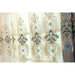 Embroidered Polyester Room-Darkening Curtain Fabric