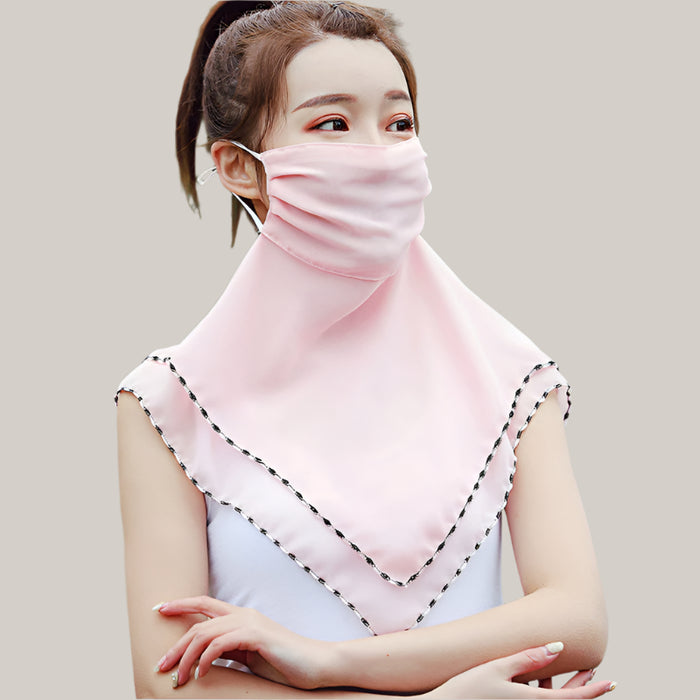 Sunscreen mask scarves