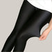 Black gloss leggings