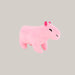 Capybara Plush Toy – 18 or 30 cm, 4 Colors Pink