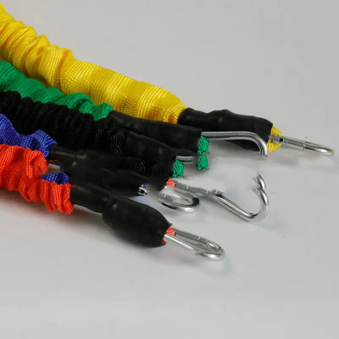 11-Piece Resistance Band Set – 5 Levels