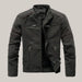 Men Fashion Pu Leather Jackets Coats