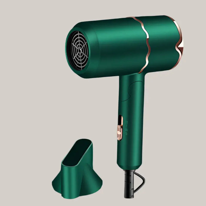 Compact Hair Dryer – UK Plug, Multiple Colors Upgraded green UK