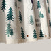 Christmas Reindeer Cotton-Linen Short Curtain
