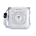 Mini Bliuetooth Wireless Thermal Printer Transparent White shell