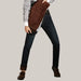 Straight-leg jeans