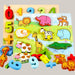 Children's puzzle toys Digital animal