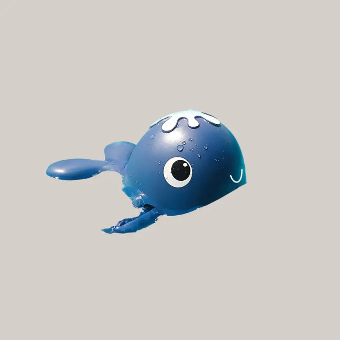 Children bathing toys Fish dark blue