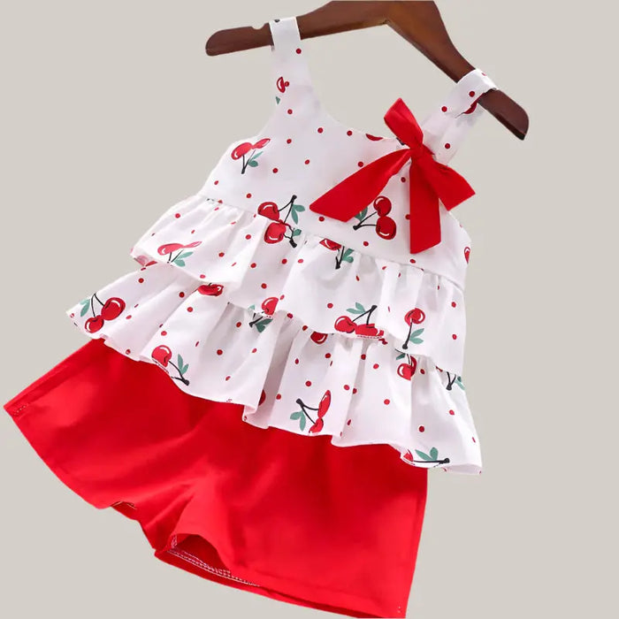 Children clothes set Red