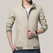 New Spring Autumn Men Casual Jacket Khaki2