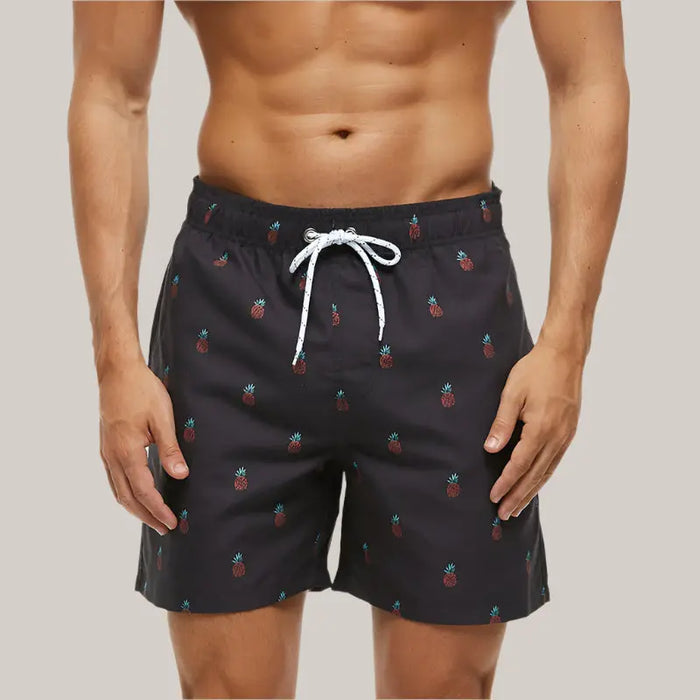 Beach shorts man Pineapple