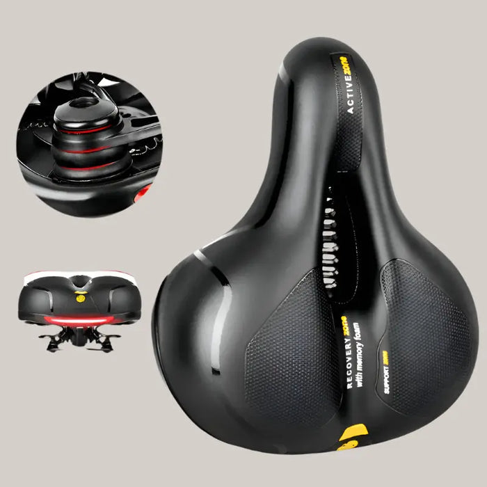 Padded Bicycle Saddle – 4 Variants 1Yellow