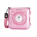 Mini Bliuetooth Wireless Thermal Printer Transparent Pink shell