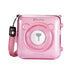 Mini Bliuetooth Wireless Thermal Printer Transparent Pink shell
