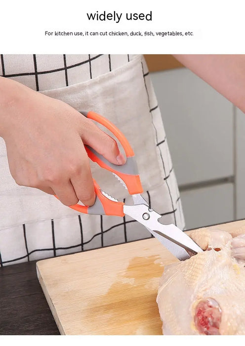 PP-Handle Stainless Steel Kitchen Scissors, 21.5 cm
