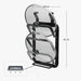 Nordic Aluminum No-Drill Kitchen Storage Rack System 2Black