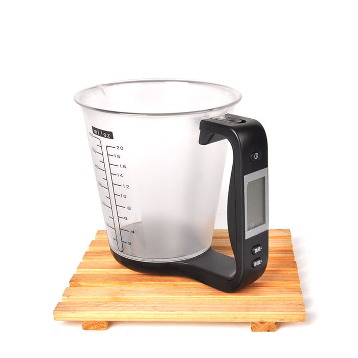 Battery-Powered Digital Measuring Cup Scale