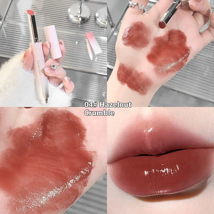 Mirror-Finish Lip Gloss – 6 Shades 04 Filbert Broken