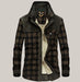 Winter Jacket Men Thicken Warm Light Military