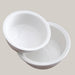 Pet food bowl ceramic double bowl food bowl Small
