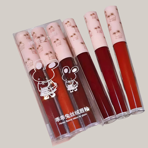 Mirror-Finish Lipstick – 3 Shades