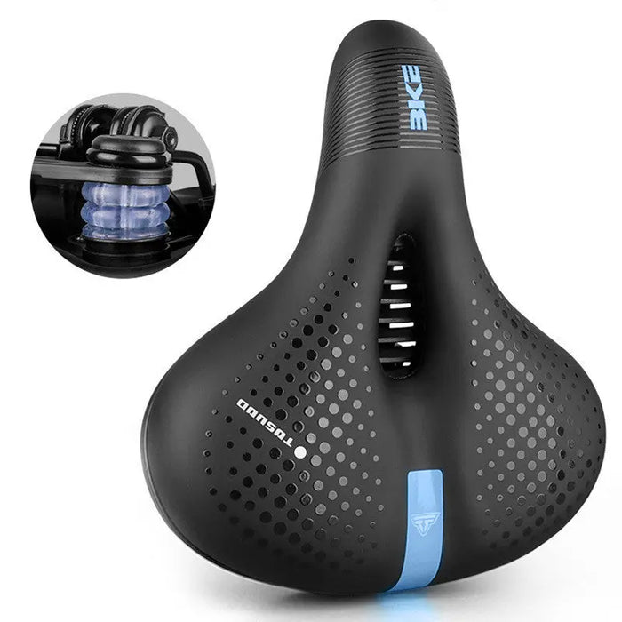 Sports Bicycle Seat Cushion Blue C