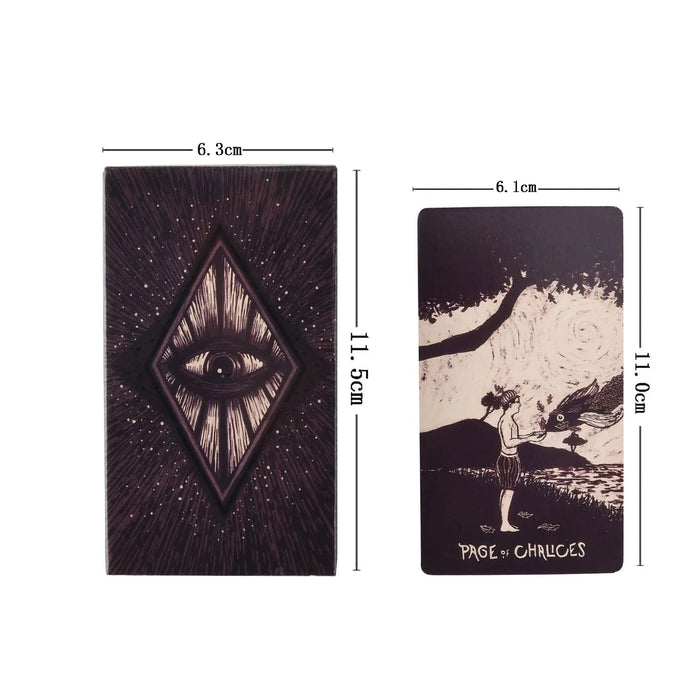 Illustrated Tarot Card Deck – 78 Cards