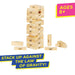 54-Piece Wooden Stacking Block Game – 28 cm