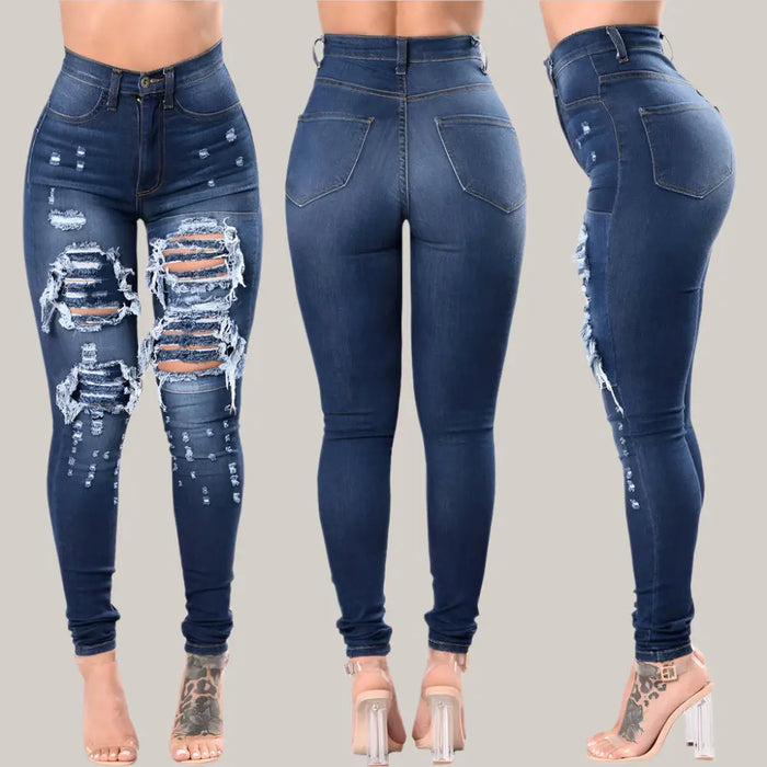 Women's ripped jeans