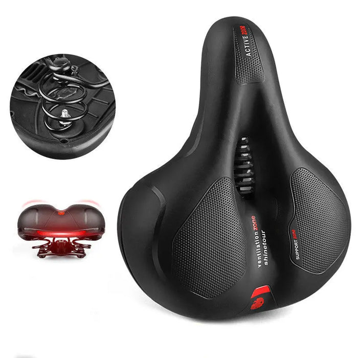 Bicycle Saddle – 3 Styles, 5 Colors Red A