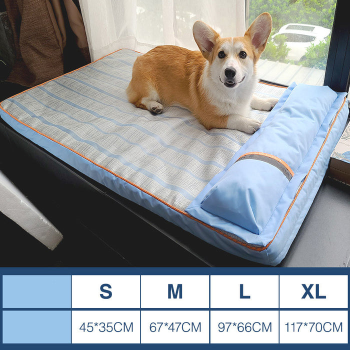 Warm Bed for Dogs and Cats Ice silk cushion