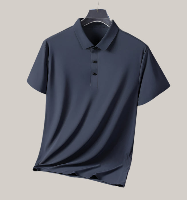 Breathable Lapel  T Shirt For Men