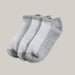 Spring Summer Autumn Boat For Men Grey One size 3pair