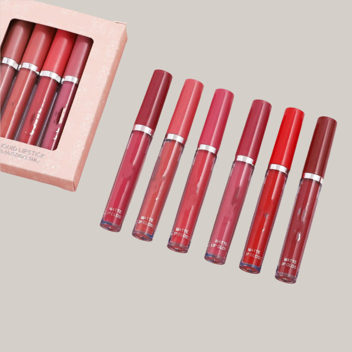 6-Piece Matte Lip Set – 2 Options Group B